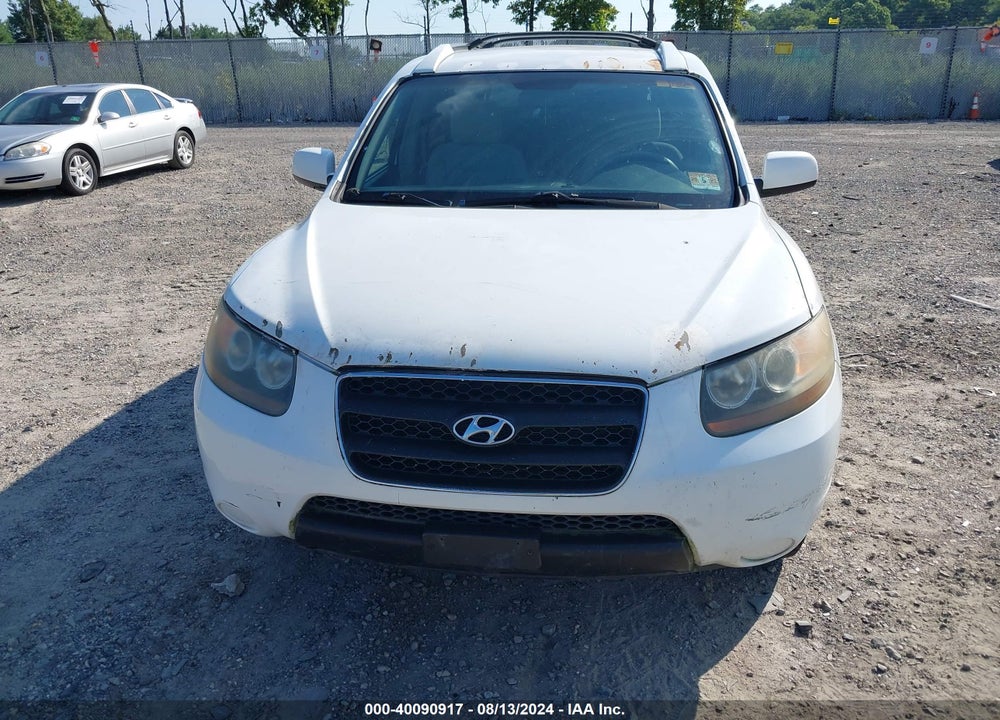 2007 HYUNDAI SANTA FE GLS VIN: 5NMSG13D07H078099
