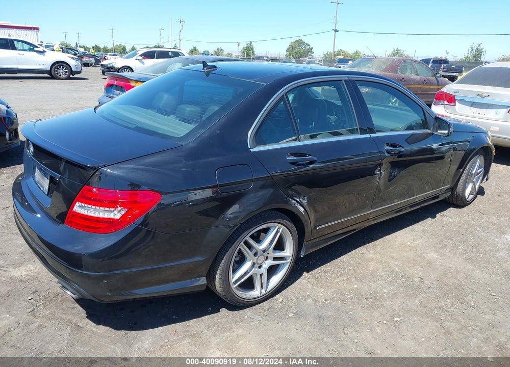 2014 MERCEDES-BENZ C 350 SPORT VIN: WDDGF5HB8EA951876
