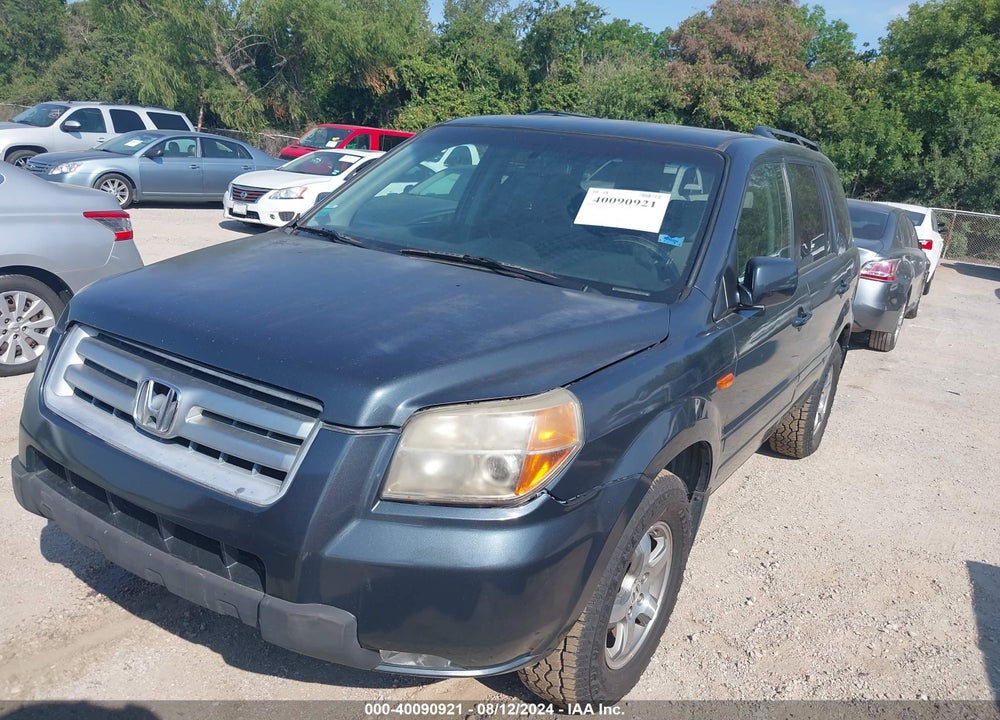 2006 HONDA PILOT EX VIN: 2HKYF18426H508805