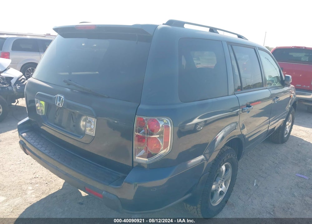 2006 HONDA PILOT EX VIN: 2HKYF18426H508805