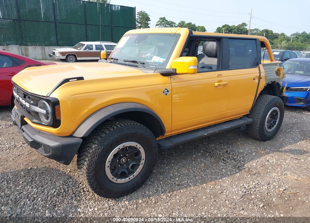 2022 FORD BRONCO OUTER BANKS VIN: 1FMDE5DH7NLA70239
