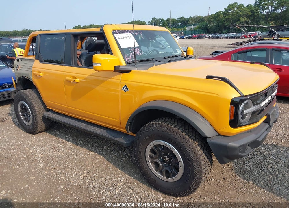 2022 FORD BRONCO OUTER BANKS VIN: 1FMDE5DH7NLA70239