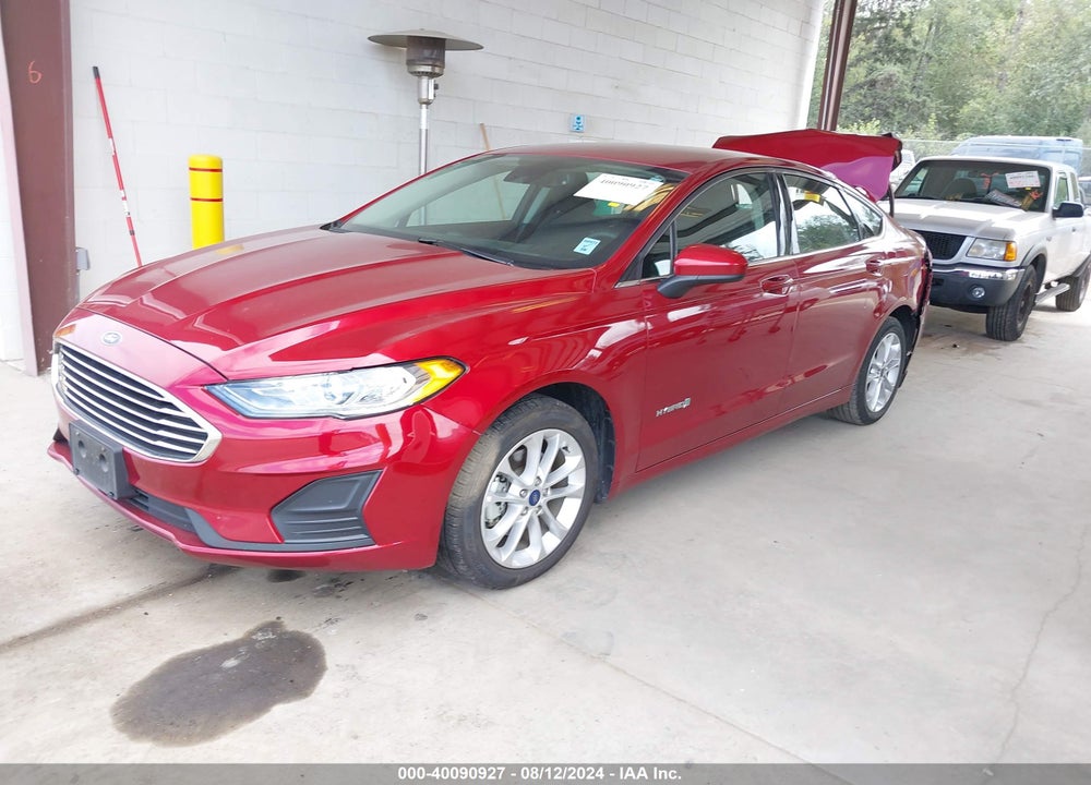 2019 FORD FUSION HYBRID SE VIN: 3FA6P0LU8KR257808