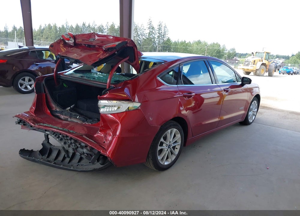 2019 FORD FUSION HYBRID SE VIN: 3FA6P0LU8KR257808