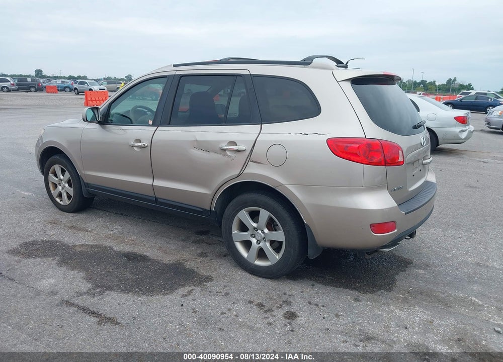 2007 HYUNDAI SANTA FE LIMITED/SE VIN: 5NMSH13E77H107314