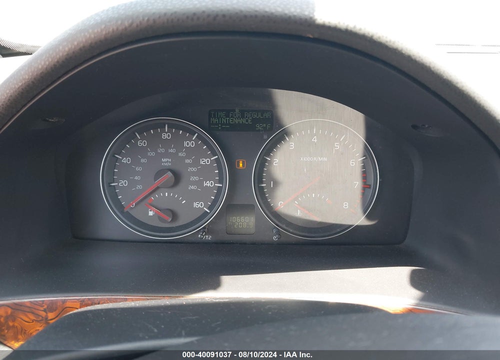 2007 VOLVO C70 T5 VIN: YV1MC68237J026835