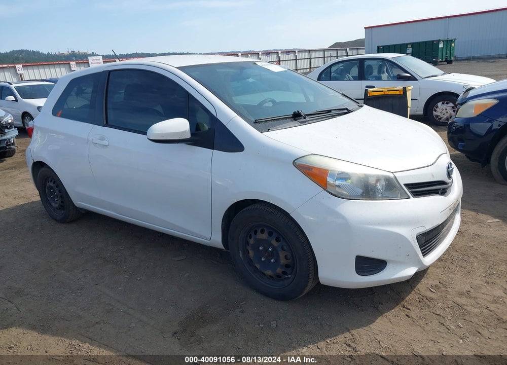 2012 TOYOTA YARIS L VIN: JTDJTUD34CD532985