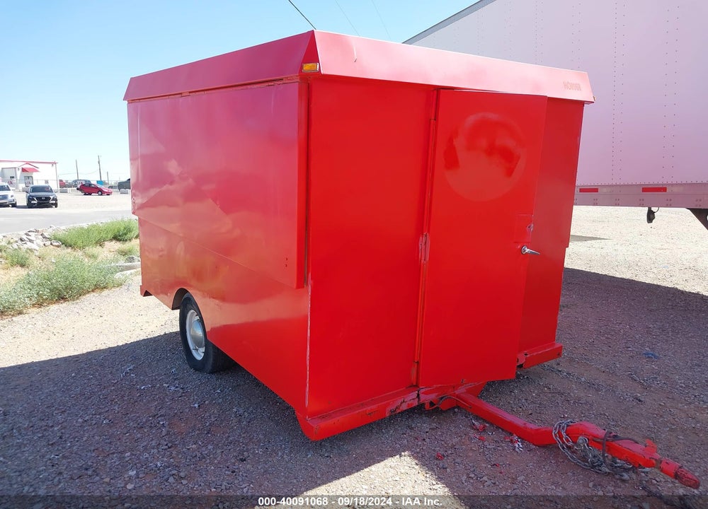 1990 TRAILER HOME MADE CONCESSION VIN: 000000000NM123628