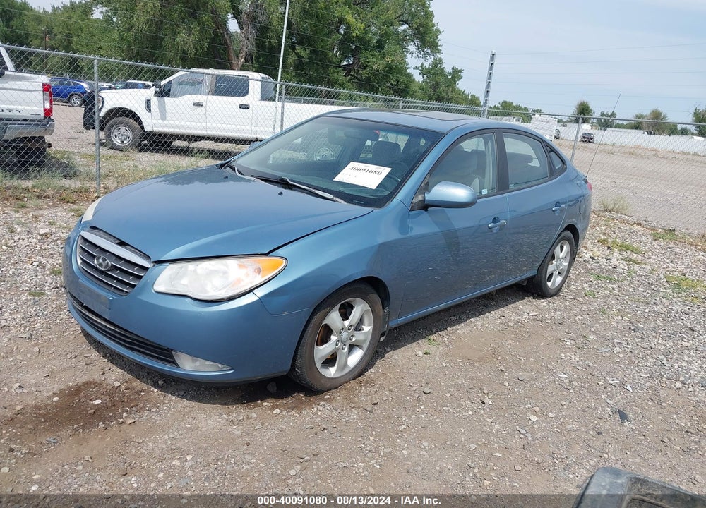 2007 HYUNDAI ELANTRA GLS/LIMITED/SE VIN: KMHDU46D47U114542