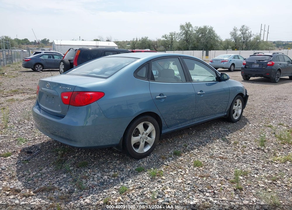 2007 HYUNDAI ELANTRA GLS/LIMITED/SE VIN: KMHDU46D47U114542