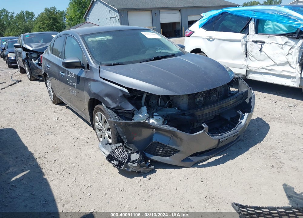 2017 NISSAN SENTRA SV VIN: 3N1AB7APXHL645744