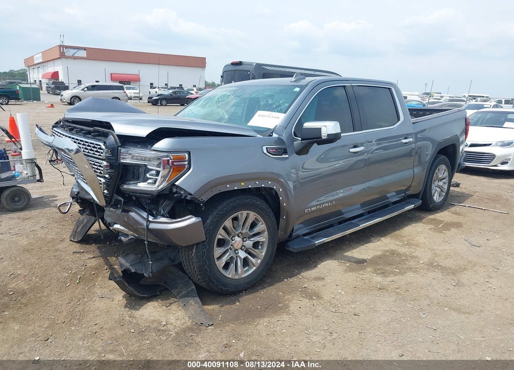 2021 GMC SIERRA 1500 4WD SHORT BOX DENALI VIN: 3GTU9FEL4MG400433