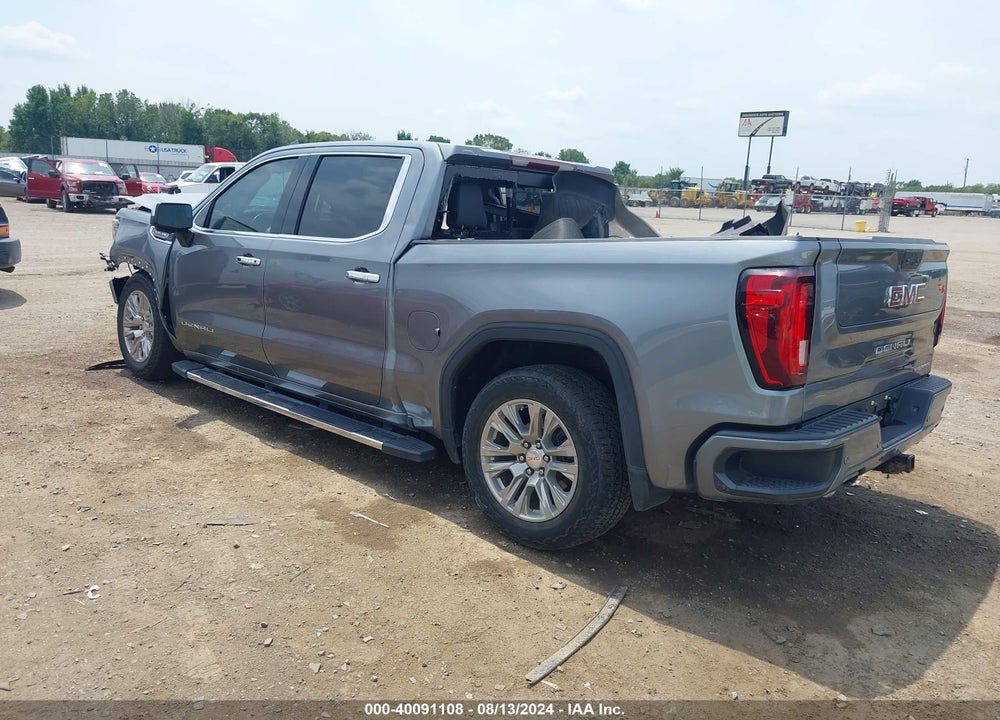 2021 GMC SIERRA 1500 4WD SHORT BOX DENALI VIN: 3GTU9FEL4MG400433