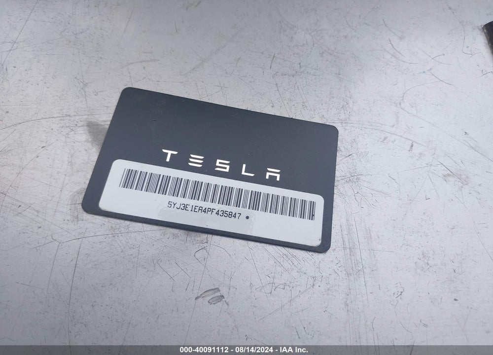 2023 TESLA MODEL 3 REAR-WHEEL DRIVE VIN: 5YJ3E1EA4PF435847