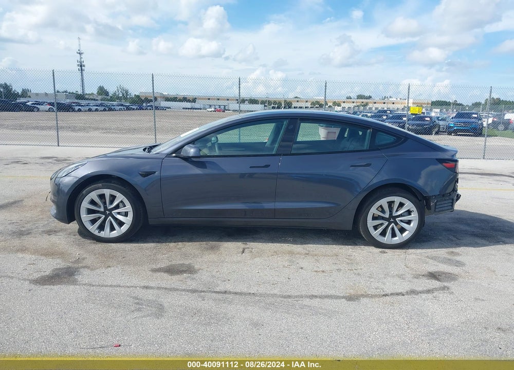 2023 TESLA MODEL 3 REAR-WHEEL DRIVE VIN: 5YJ3E1EA4PF435847