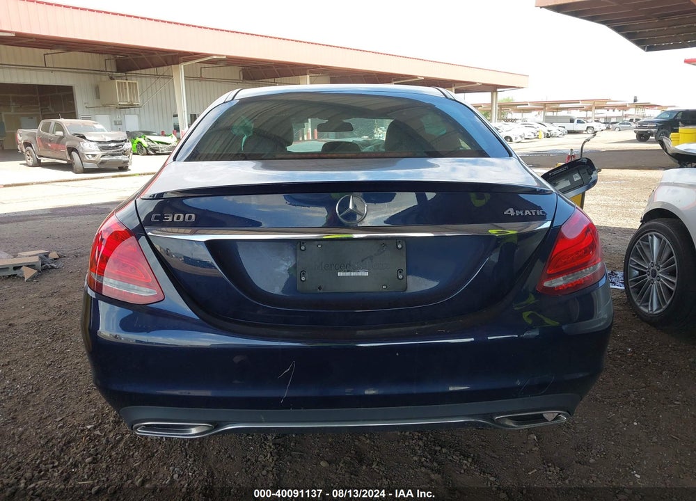 2018 MERCEDES-BENZ C 300 4MATIC VIN: 55SWF4KB1JU254588