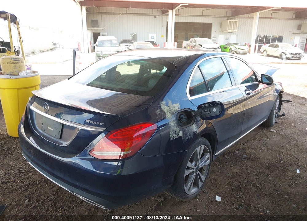 2018 MERCEDES-BENZ C 300 4MATIC VIN: 55SWF4KB1JU254588