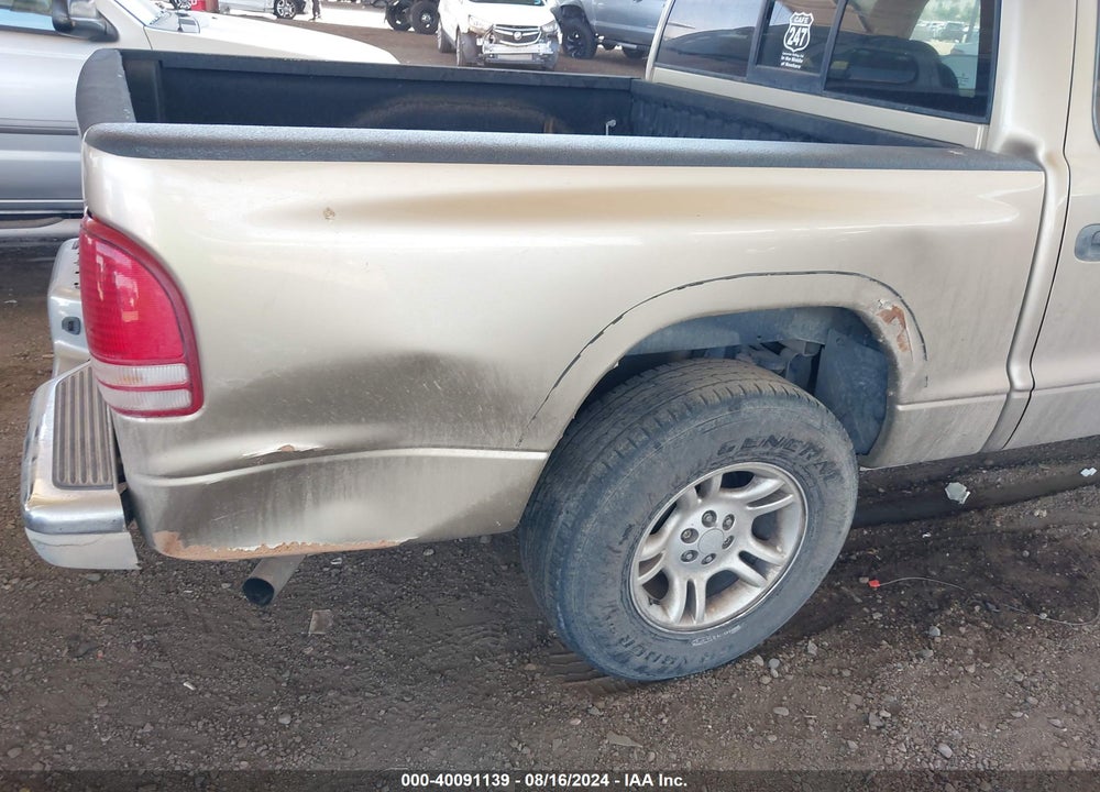 2004 DODGE DAKOTA SLT VIN: 1D7HL48N74S644550