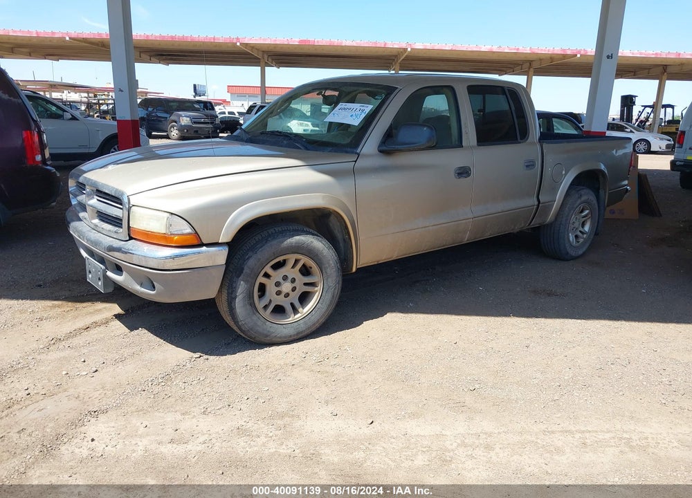 2004 DODGE DAKOTA SLT VIN: 1D7HL48N74S644550