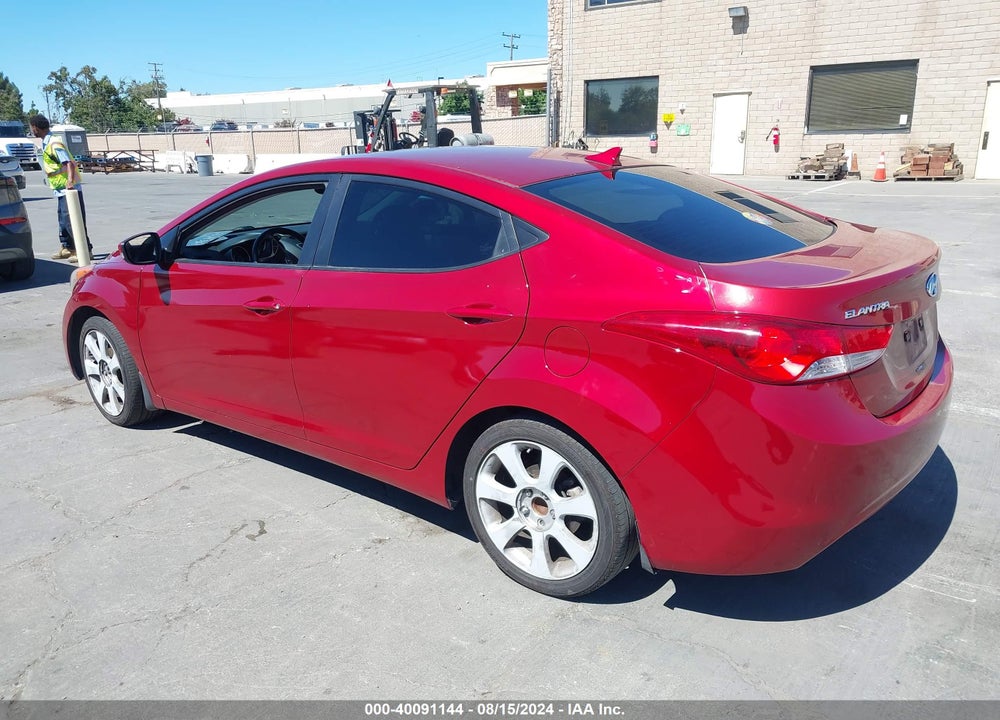 2013 HYUNDAI ELANTRA LIMITED VIN: KMHDH4AE6DU705990