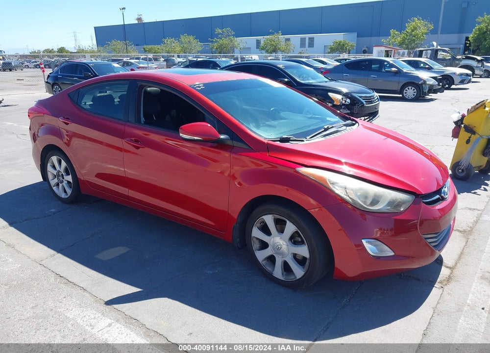 2013 HYUNDAI ELANTRA LIMITED VIN: KMHDH4AE6DU705990