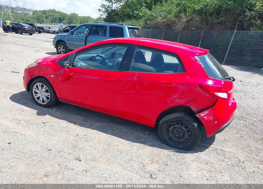 2012 MAZDA 2 SPORT VIN: JM1DE1KY6C0139582