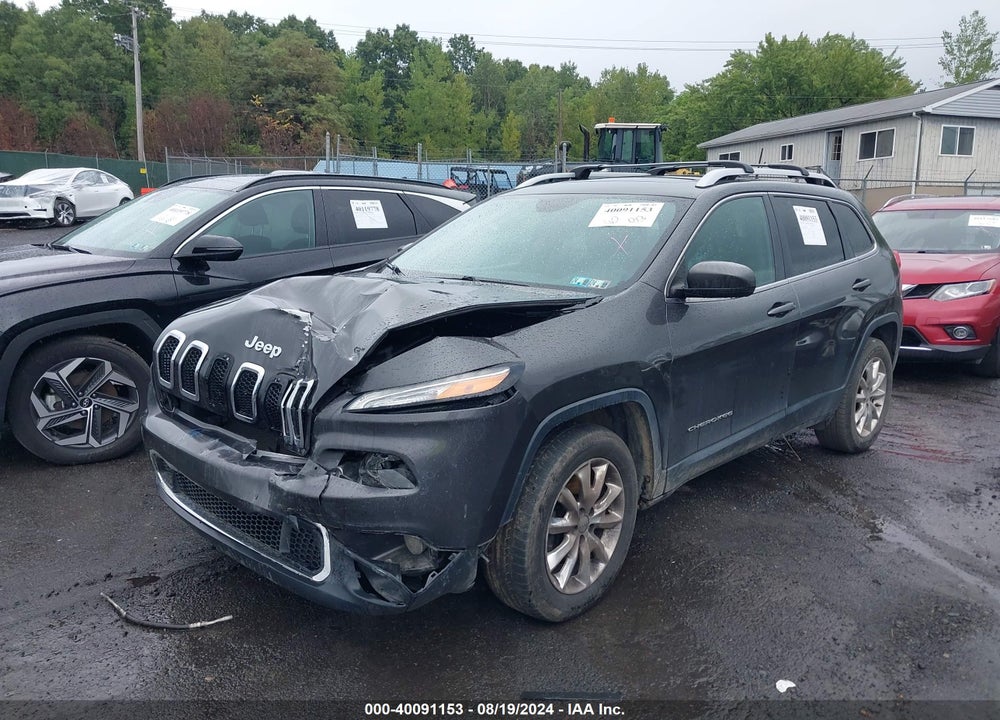 2017 JEEP CHEROKEE LIMITED 4X4 VIN: 1C4PJMDB8HW609070