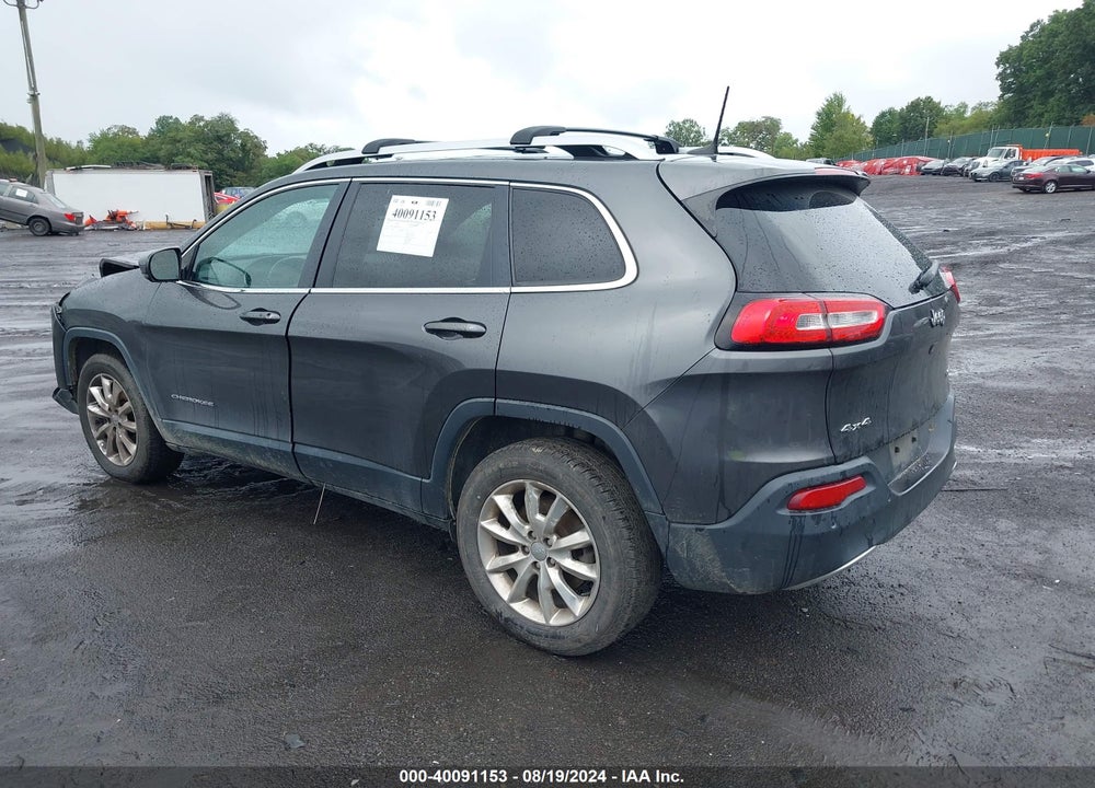 2017 JEEP CHEROKEE LIMITED 4X4 VIN: 1C4PJMDB8HW609070