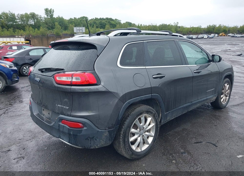 2017 JEEP CHEROKEE LIMITED 4X4 VIN: 1C4PJMDB8HW609070