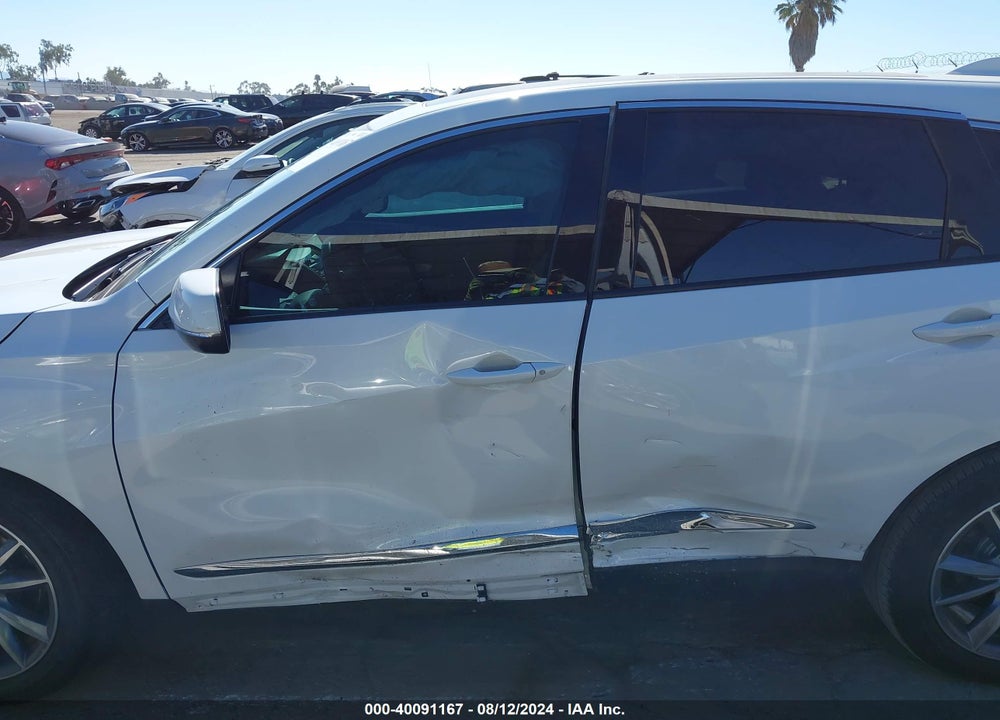 2021 ACURA RDX TECHNOLOGY PACKAGE VIN: 5J8TC1H50ML007062