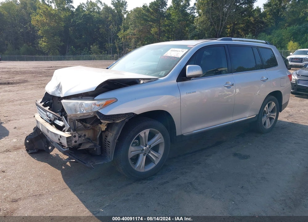 2012 TOYOTA HIGHLANDER LIMITED V6 VIN: 5TDYK3EH1CS080763