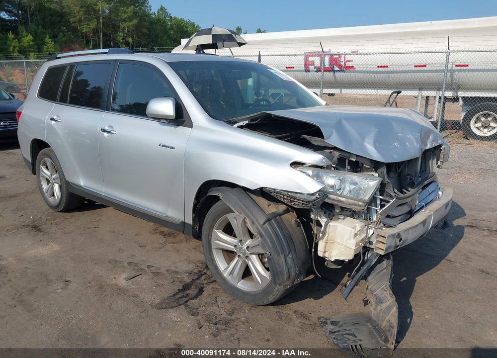 2012 TOYOTA HIGHLANDER LIMITED V6 VIN: 5TDYK3EH1CS080763