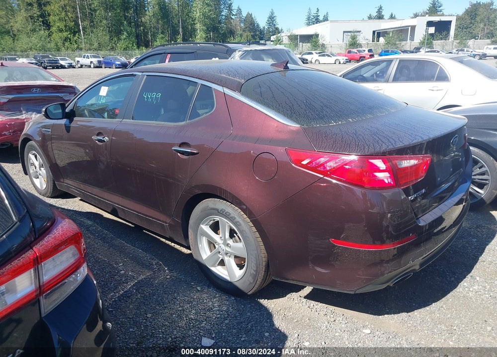 2015 KIA OPTIMA VIN: 5XXGM4A71FG488162