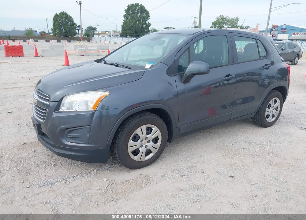 2016 CHEVROLET TRAX 1LS VIN: 3GNCJKSB1GL137957