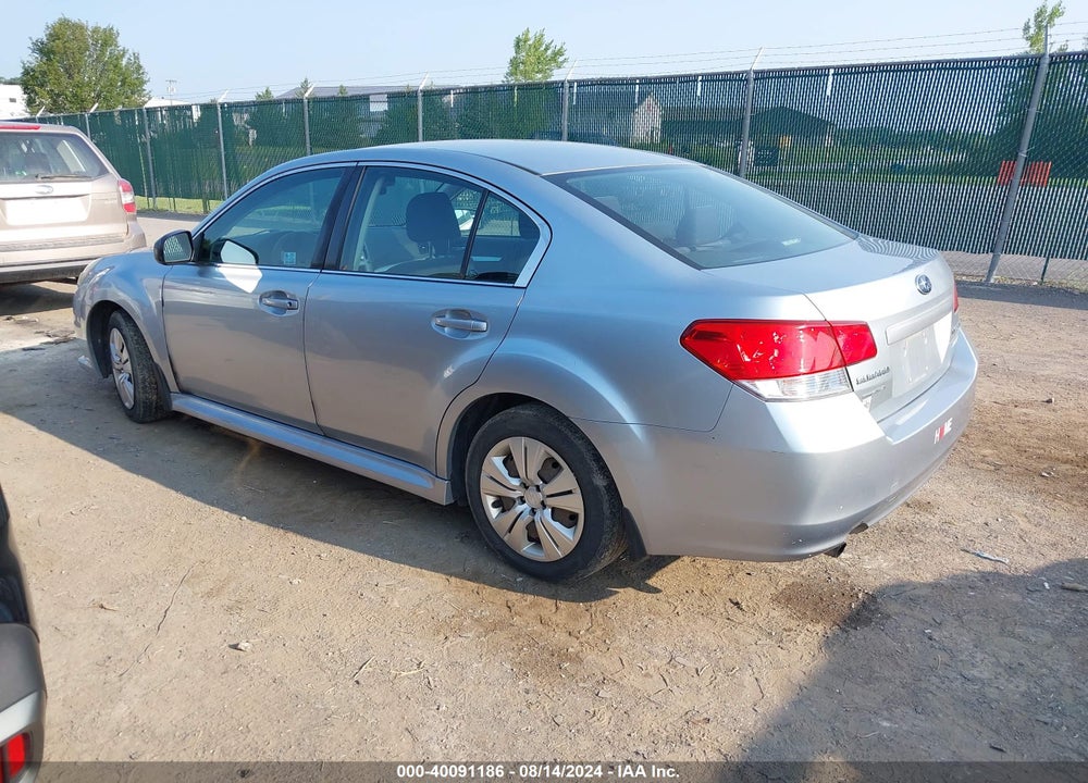 2013 SUBARU LEGACY 2.5I VIN: 4S3BMBA6XD3040957
