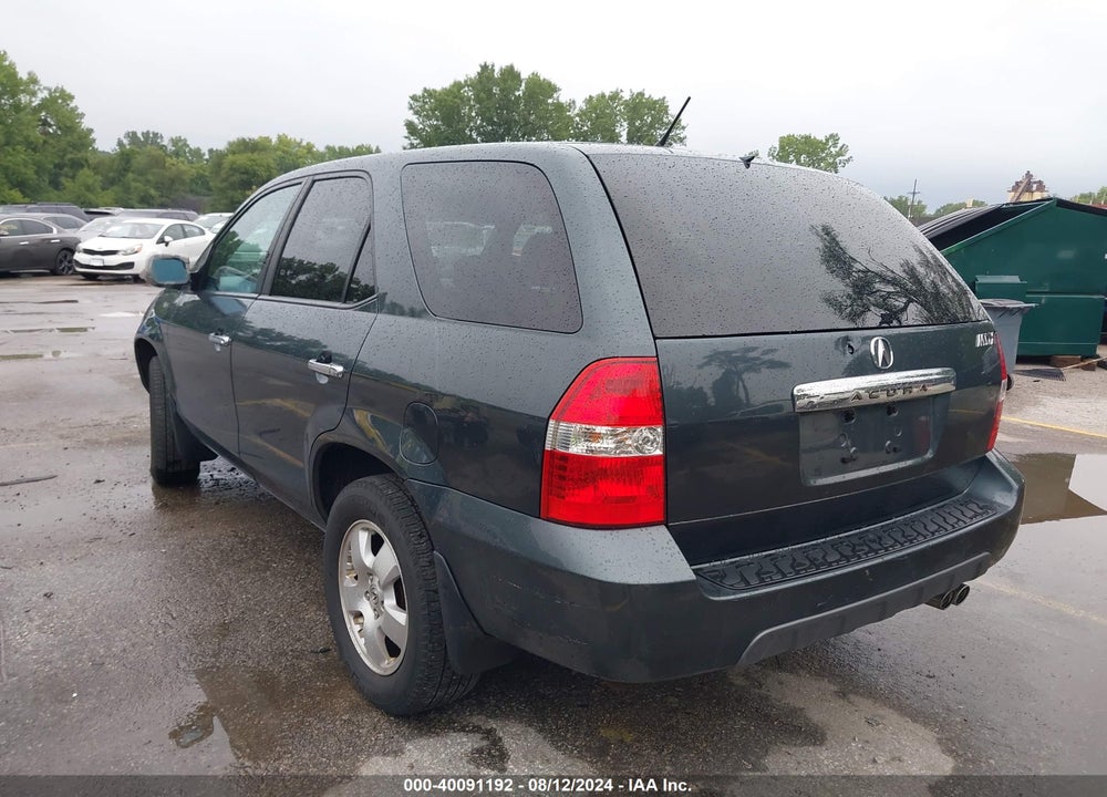 2003 ACURA MDX VIN: 2HNYD18213H555438