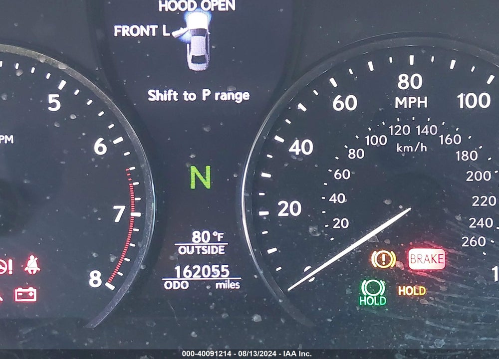2013 LEXUS LS 460 VIN: JTHBL5EF6D5119835