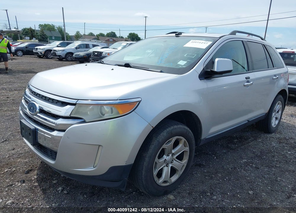 2011 FORD EDGE SEL VIN: 2FMDK3JC7BBA26081