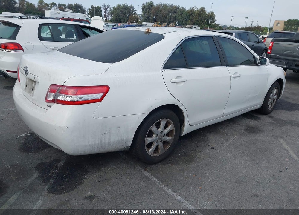 2011 TOYOTA CAMRY LE VIN: 4T1BF3EK6BU774876