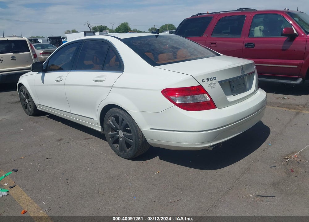 2008 MERCEDES-BENZ C 300 LUXURY 4MATIC/SPORT 4MATIC VIN: WDDGF81X88F093212