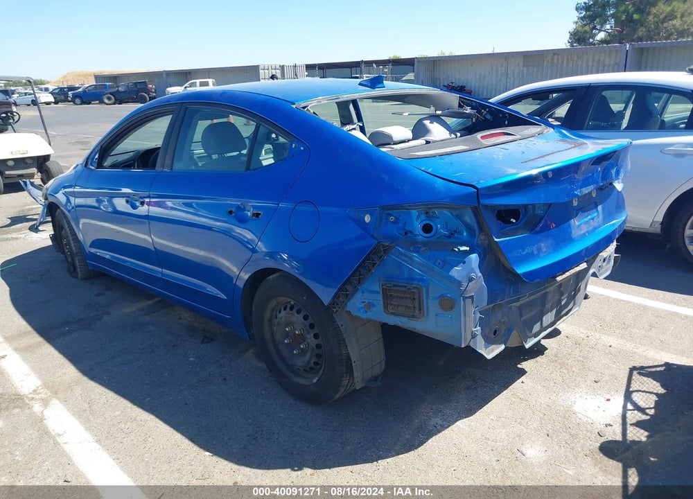 2017 HYUNDAI ELANTRA SE VIN: KMHD74LF8HU112310