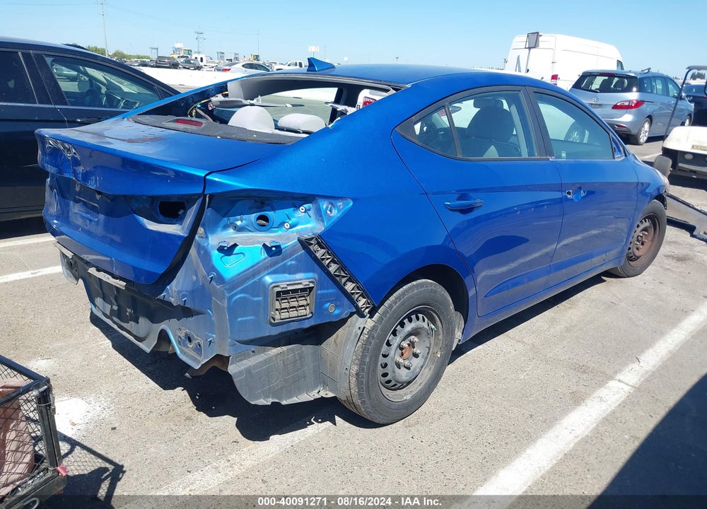 2017 HYUNDAI ELANTRA SE VIN: KMHD74LF8HU112310