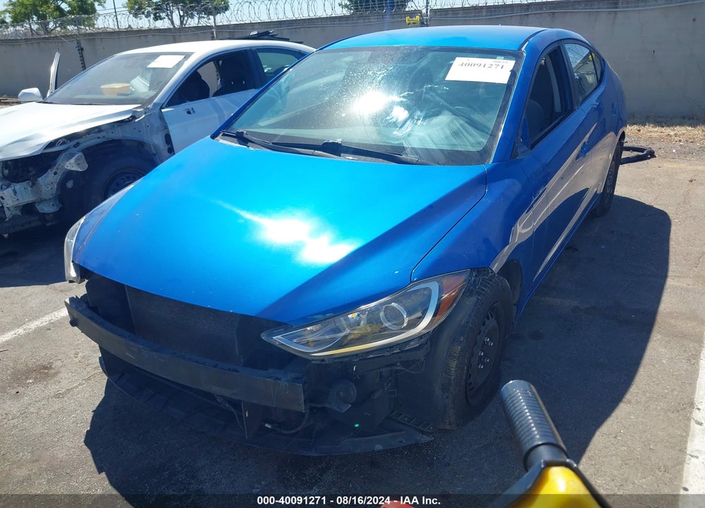 2017 HYUNDAI ELANTRA SE VIN: KMHD74LF8HU112310