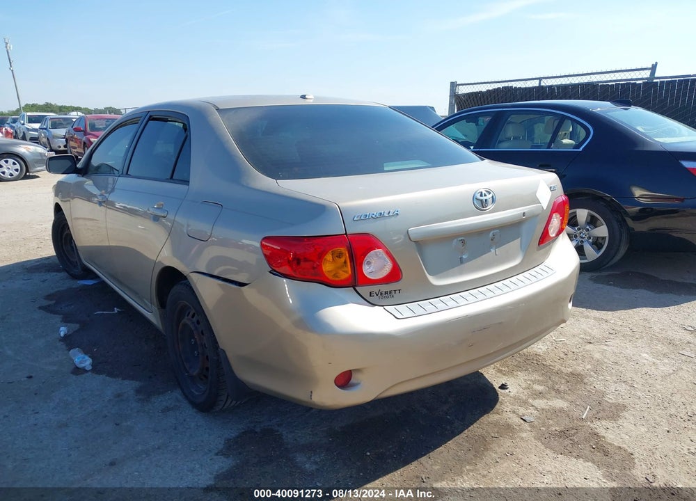 2009 TOYOTA COROLLA XLE VIN: 1NXBU40E49Z049350