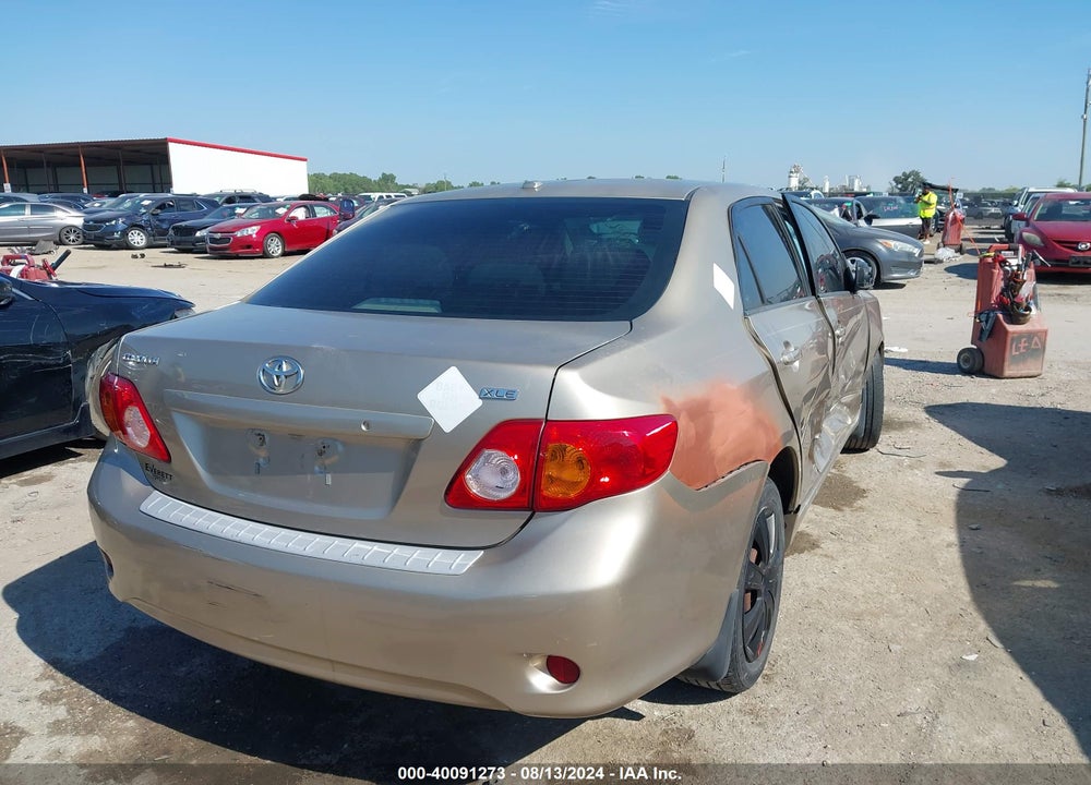 2009 TOYOTA COROLLA XLE VIN: 1NXBU40E49Z049350