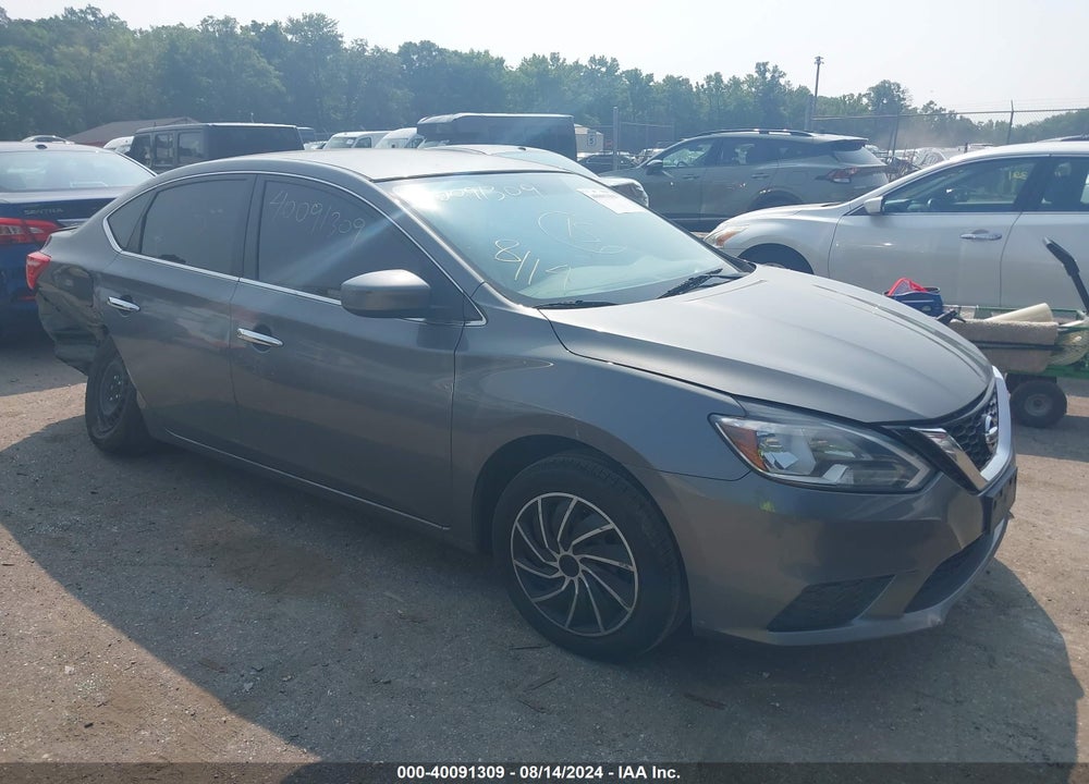 2016 NISSAN SENTRA S VIN: 3N1AB7APXGY242686