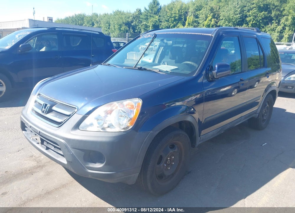 2005 HONDA CR-V EX VIN: SHSRD78855U302545
