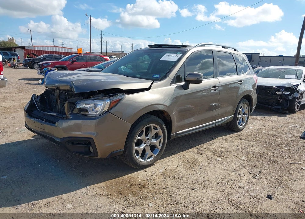 2018 SUBARU FORESTER 2.5I TOURING VIN: JF2SJAWC8JH449718