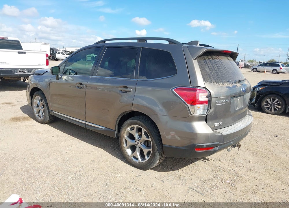 2018 SUBARU FORESTER 2.5I TOURING VIN: JF2SJAWC8JH449718