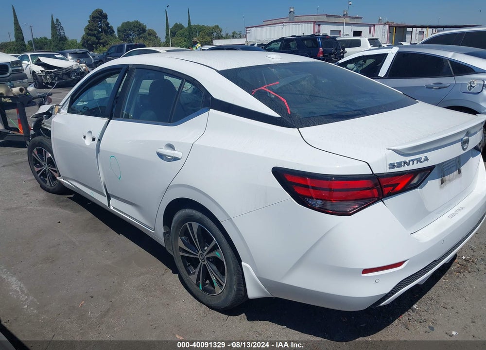 2022 NISSAN SENTRA SV XTRONIC CVT VIN: 3N1AB8CV1NY274554